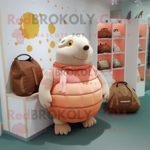 Perzik Glyptodon mascotte...