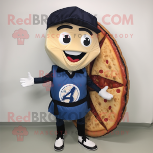 Navy Pizza Slice mascotte...