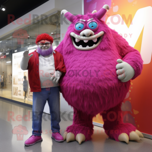 Magenta Ogre mascotte...