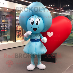 Personagem de mascote Cyan...