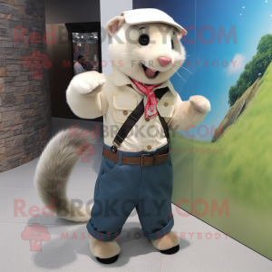  Ferret maskot kostume...