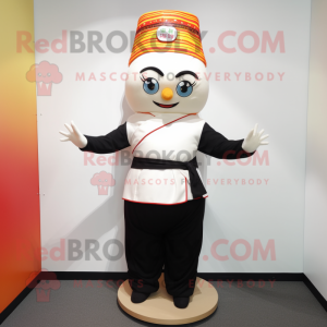  Sushi mascotte kostuum...