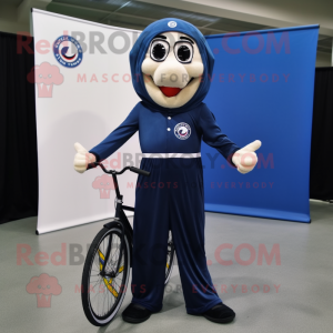 Navy Unicyclist mascotte...