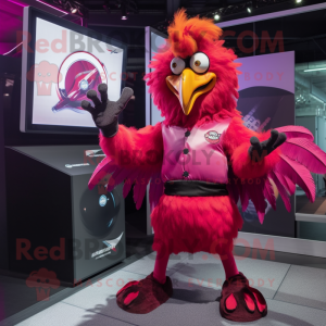 Magenta Roosters mascotte...