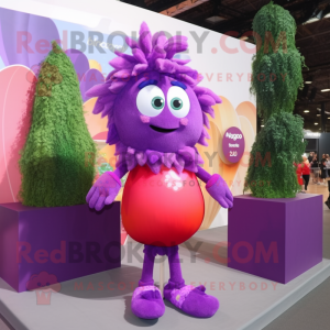 Purple Plum mascotte...