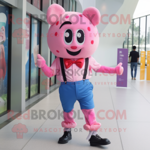Pink Ice Cream maskot...