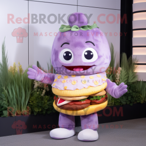 Lavender Burgers mascotte...