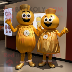 Gold Meatballs maskot...