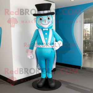 Cyan Ring Master mascotte...