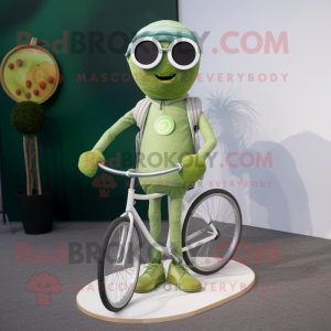 Oliven Unicyclist maskot...