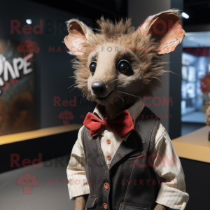 Rust Aye-Aye maskot drakt...