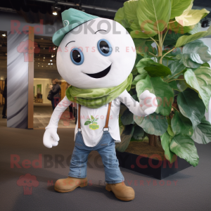 White Beanstalk maskot...