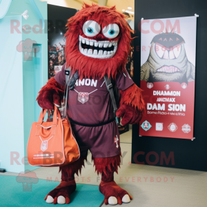 Maroon Demon mascotte...