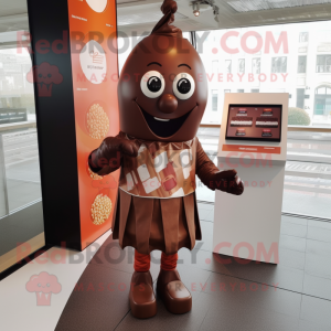 Rust Chokolade maskot...