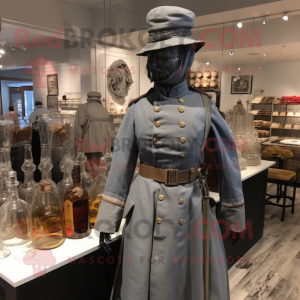 Gray Civil War Soldier...