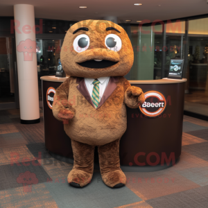 Brown Bagels mascotte...