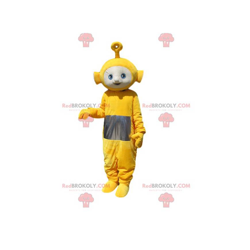 Mascotte Laa-laa de gele teletubby. Laa-laa kostuum -