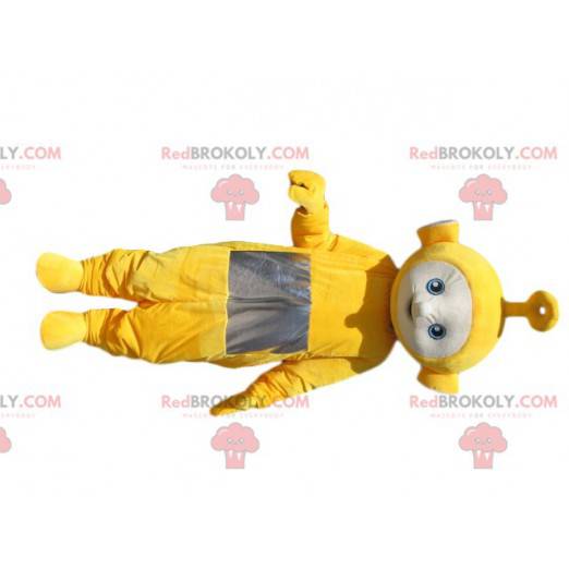 Mascotte Laa-laa de gele teletubby. Laa-laa kostuum -