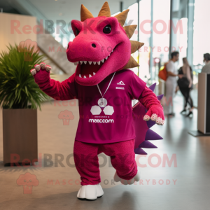 Magenta Stegosaurus...