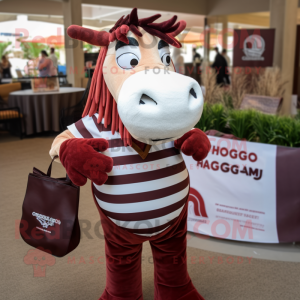 Maroon Quagga maskot...