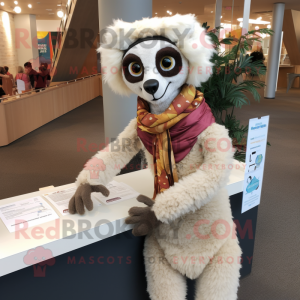 Cremefarbener Lemur...