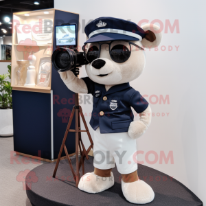 Navy Camera mascotte...