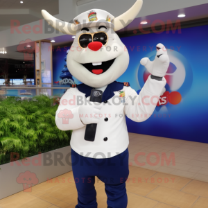 Navy Steak maskot kostyme...