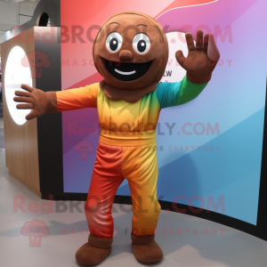 Rust Rainbow maskot kostym...