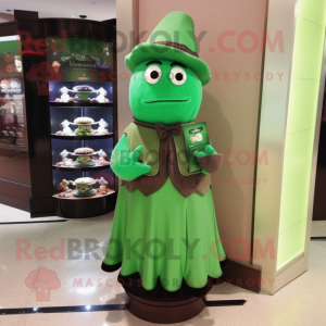 Green Chocolates mascotte...