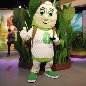 Cream Beanstalk mascotte...