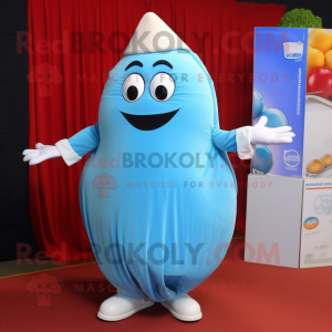 Sky Blue Shakshuka mascotte...