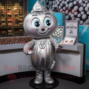 Silver Choklad maskot...