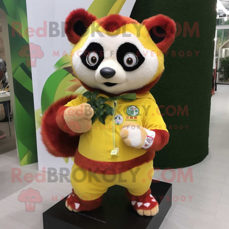 Personaje de disfraz de mascota de ardilla verde azulado vestido con una  camiseta gráfica y guantes - Disfraces de mascotas -  Tamaño  L (175-180 CM)