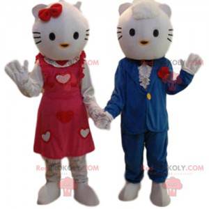 Hello Kitty duo di mascotte e il suo tesoro in costume -
