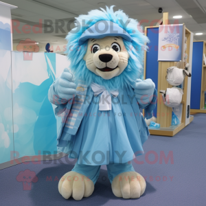 Sky Blue Tamer Lion...