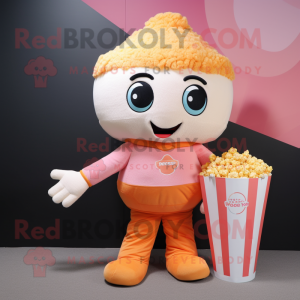 Peach Pop Corn maskot...