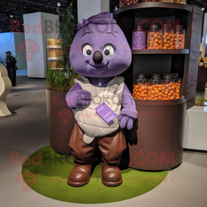 Lavendel choklad maskot...