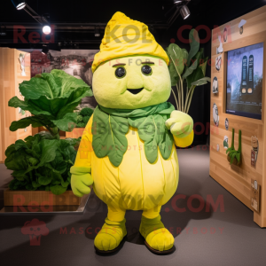 Yellow Cabbage mascotte...