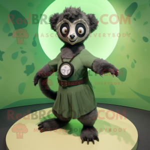 Olive Lemur mascotte...