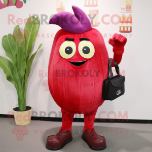 Red Onion maskot kostume...