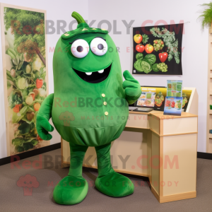 Forest Green Pepper maskot...