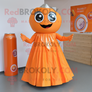 Orange Soda Can mascotte...