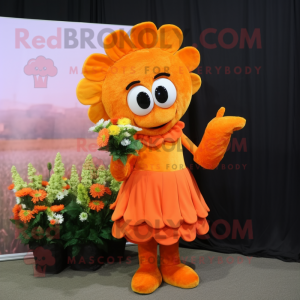 Orange Bouquet Of Flowers...