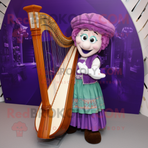 Lilla Celtic Harpe maskot...