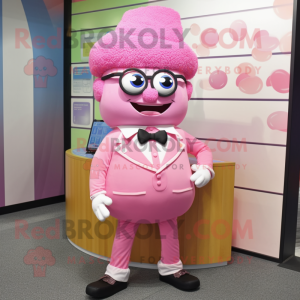 Pink Candy Box maskot...
