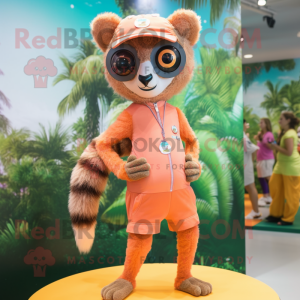 Peach Lemur mascotte...