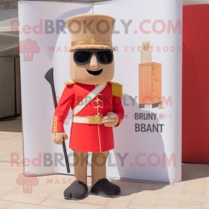 Solbrun britisk Royal Guard...