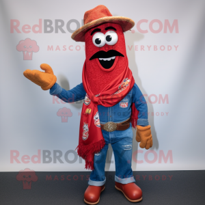 Rood Jambalaya mascotte...