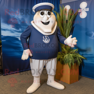 Navy Onion maskot kostyme...