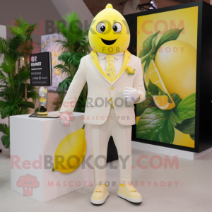 Creme Lemon maskot kostume...